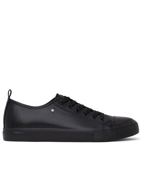 NWT Matt & Nat Men's Hugo Vegan Leather Sneakers In Black Size 9